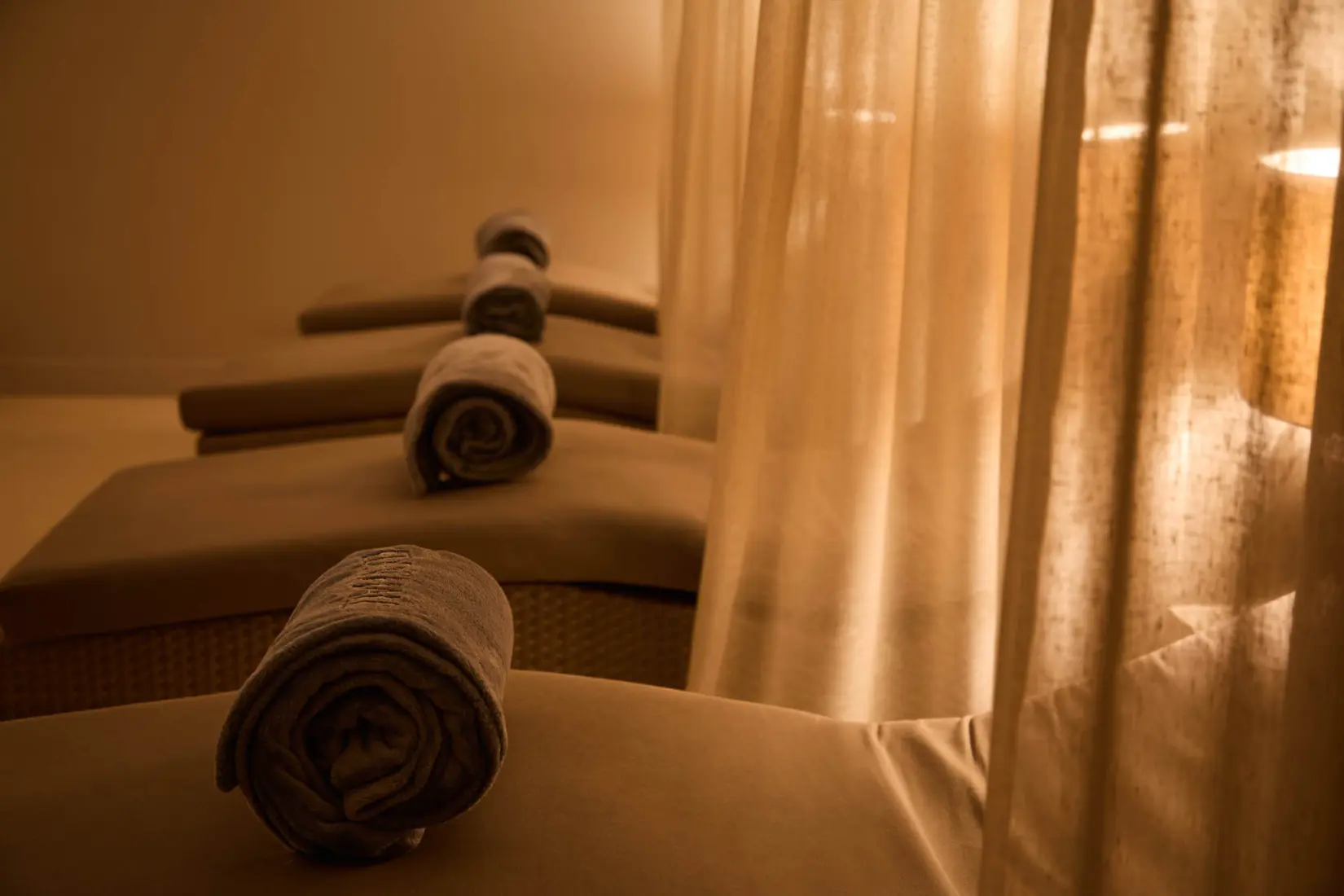 An image of one of the spa rooms at Eden Hall