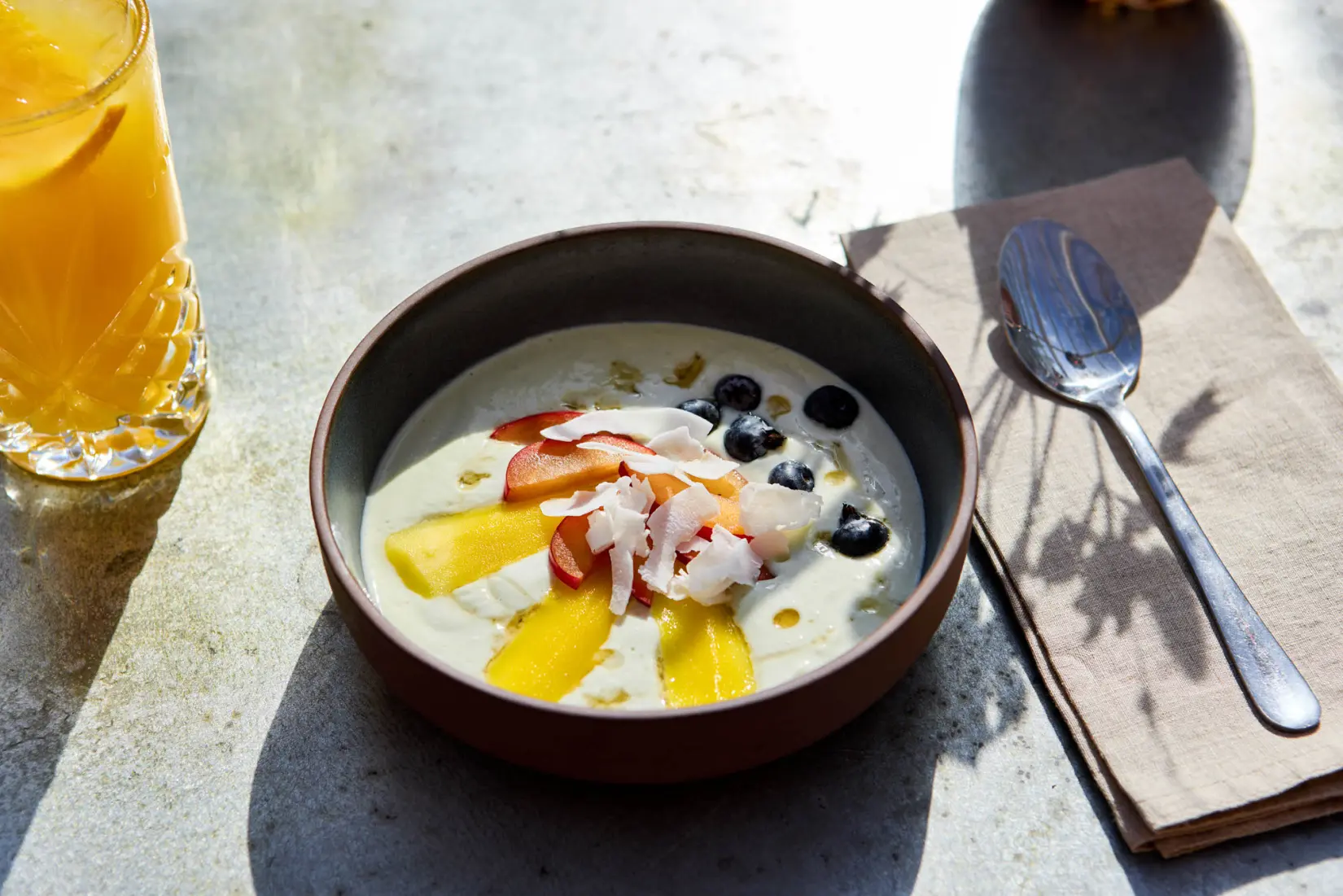An image of one of the breakfast meals at Eden Hall