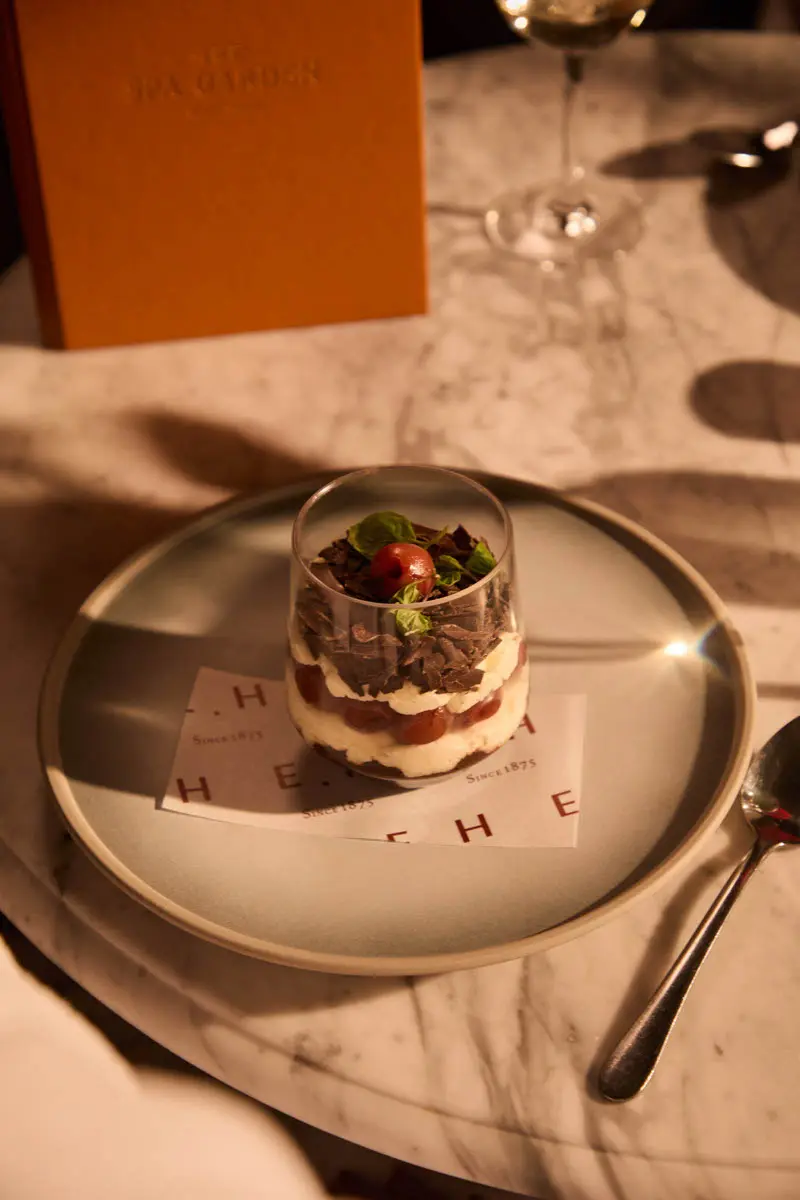 An image of one of the winter menu meals at Eden Hall