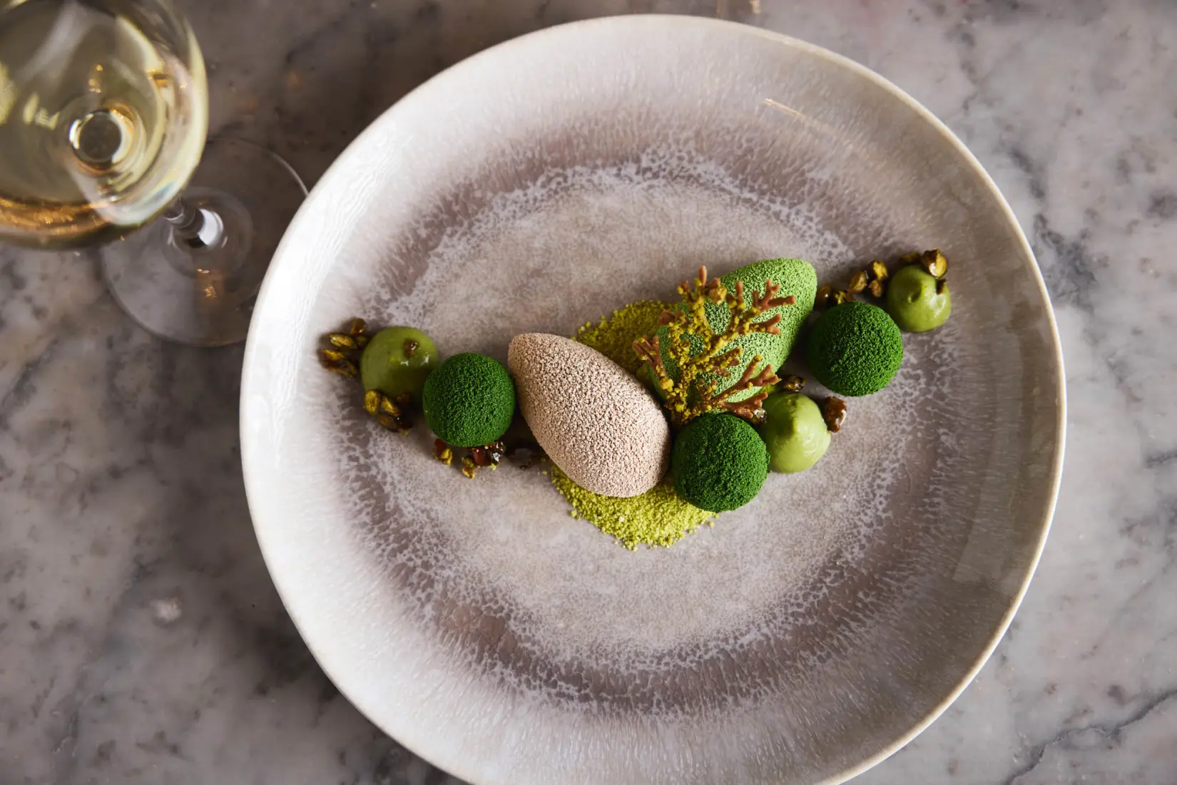 An image of a dessert at Hoar Cross Hall