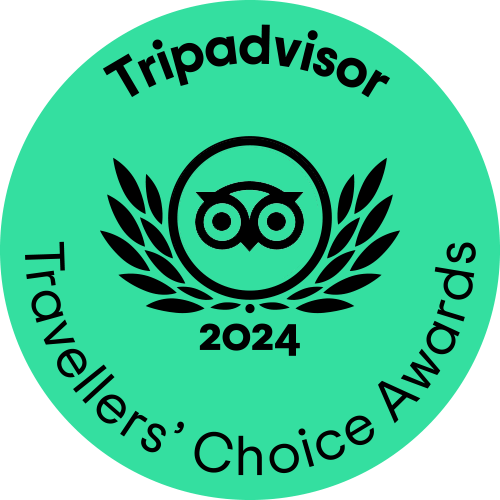 An image of the Trip advisor travellers choice award 2024