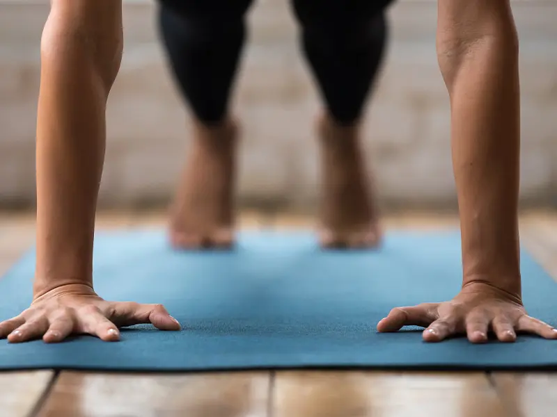 Tabata training at Hoar Cross Hall