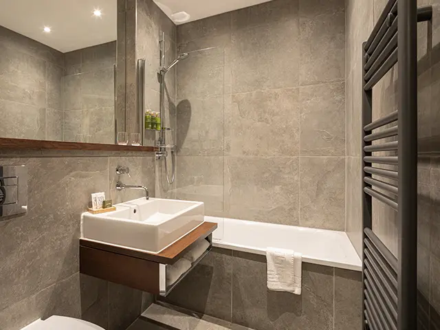 Cosy Room Bathrooms at Hoar Cross Hall