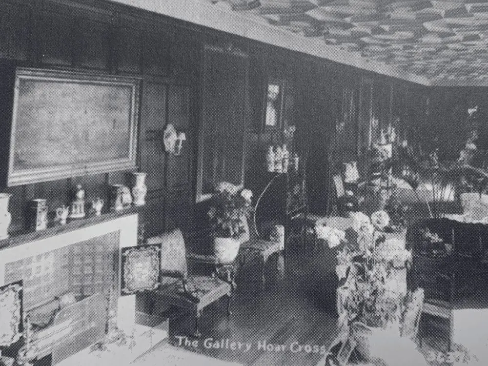 History-the long gallery-hoar cross hall