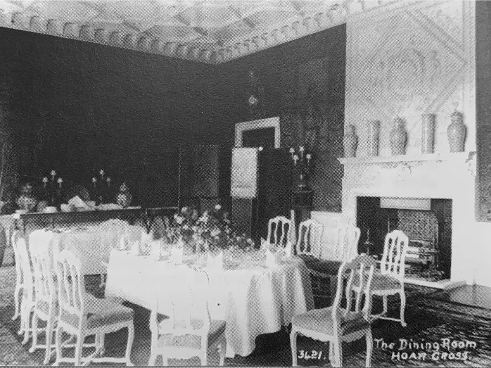 History-the dining room-hoar cross hall