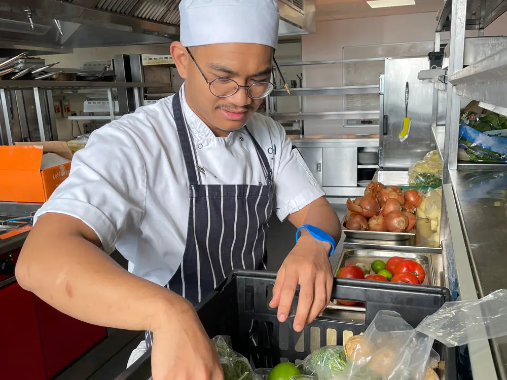 HCH Staff Chef in Kitchen