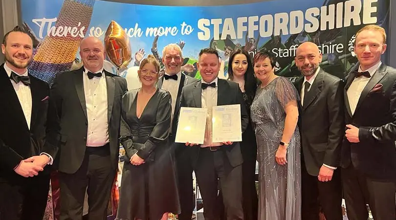 Staffordshire Tourism Awards HCH Staff