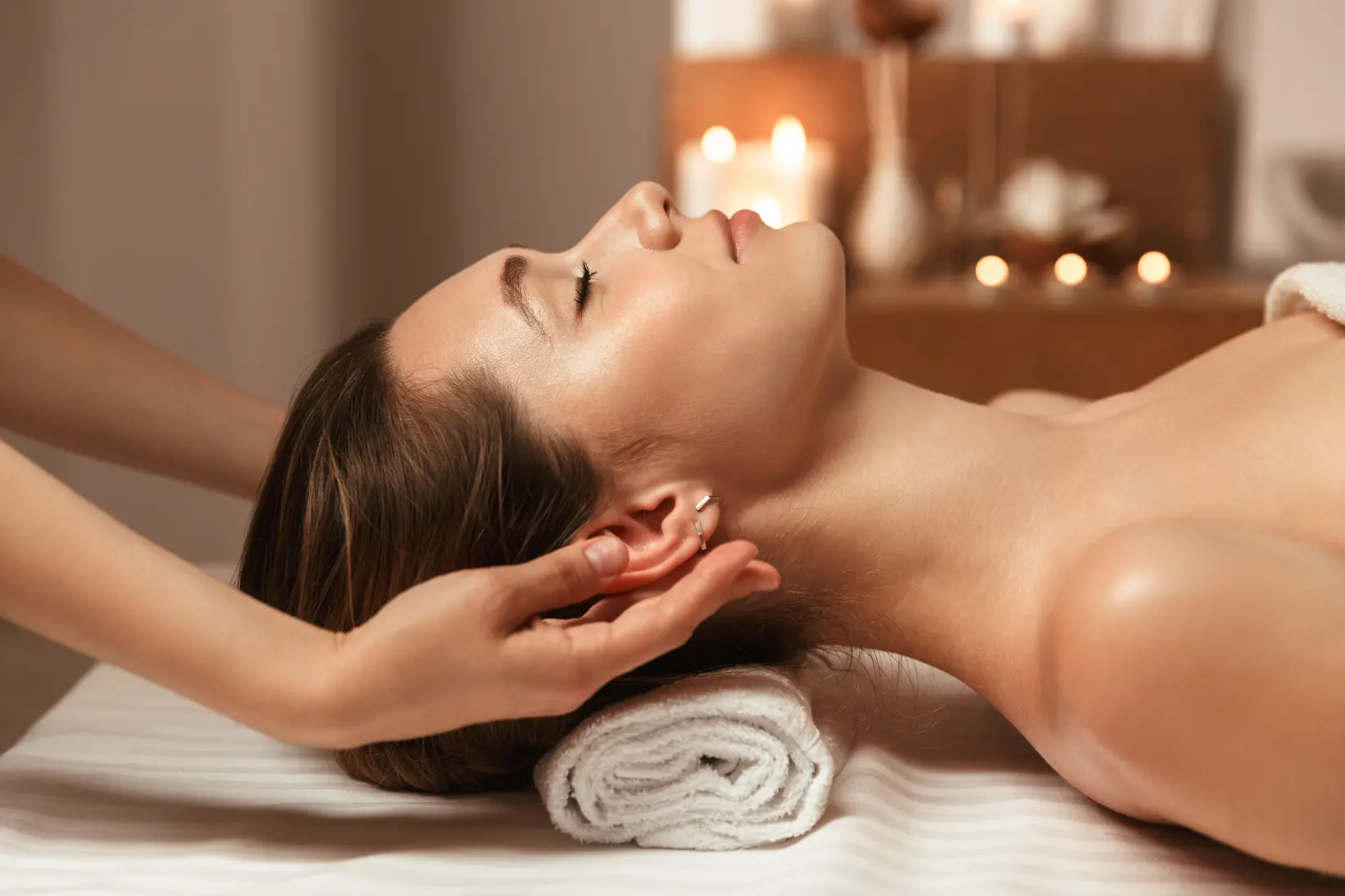 Image of guest experiencing a treatment