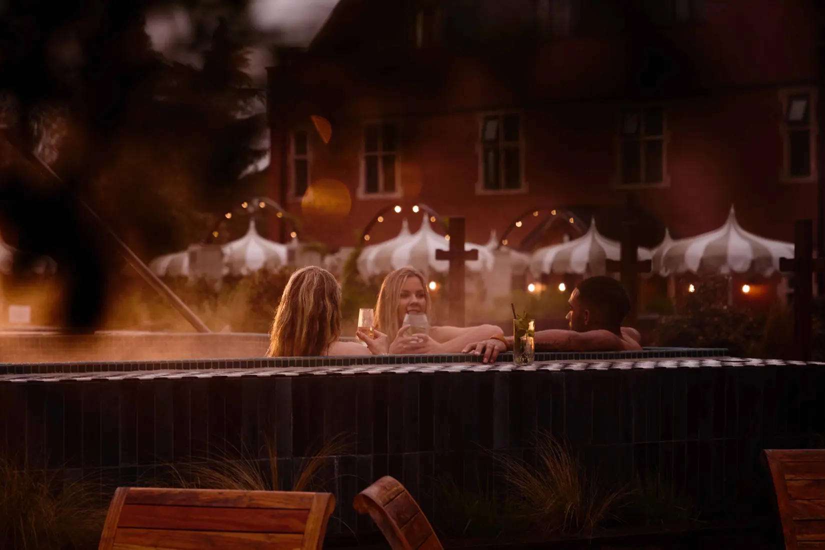 Spa Terrace at Hoar Cross Hall