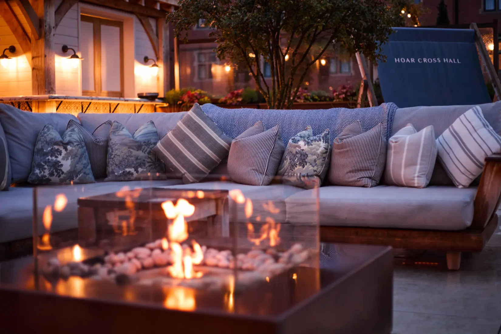 Spa Terrace at Hoar Cross Hall