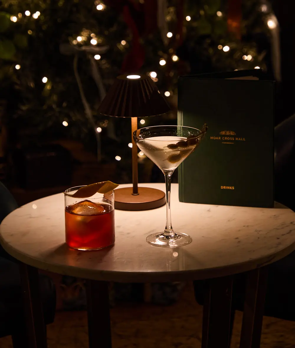 Image of Christmas Cocktails at Hoar Cross Hall