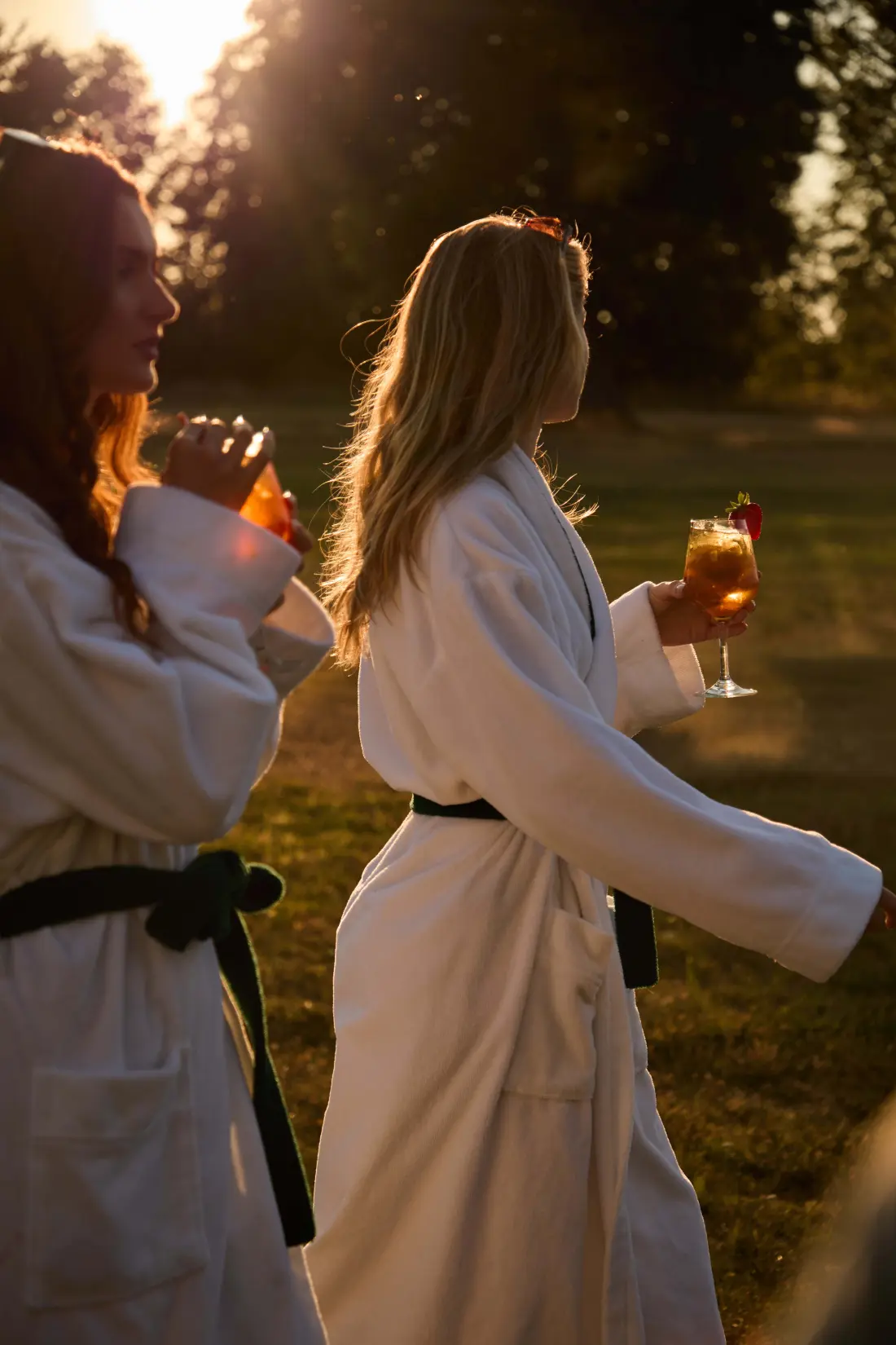 Refreshments in the gardens